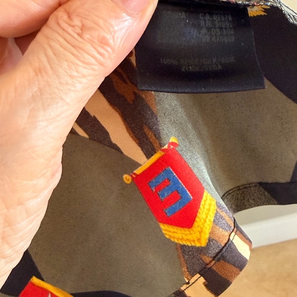 Vintage Escada 90’s Shirt with Leopard Argyle Print - Picture 7 of 14